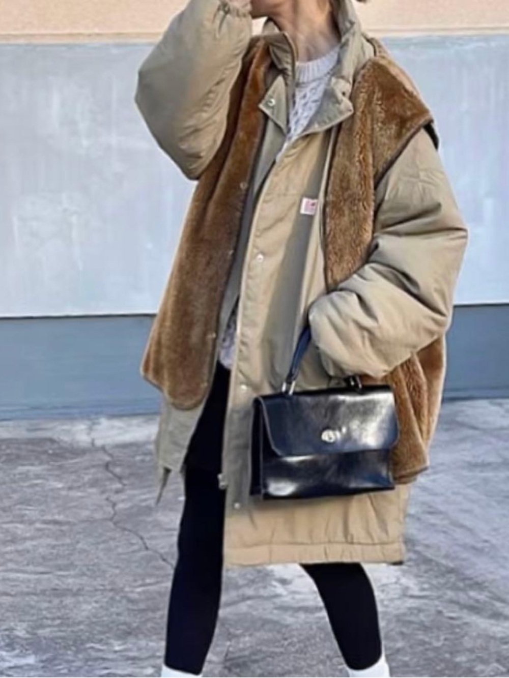 Barbour Reversible Faux Fur Vest